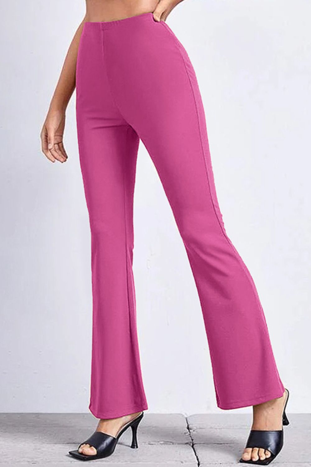High Rise Flare Pants 