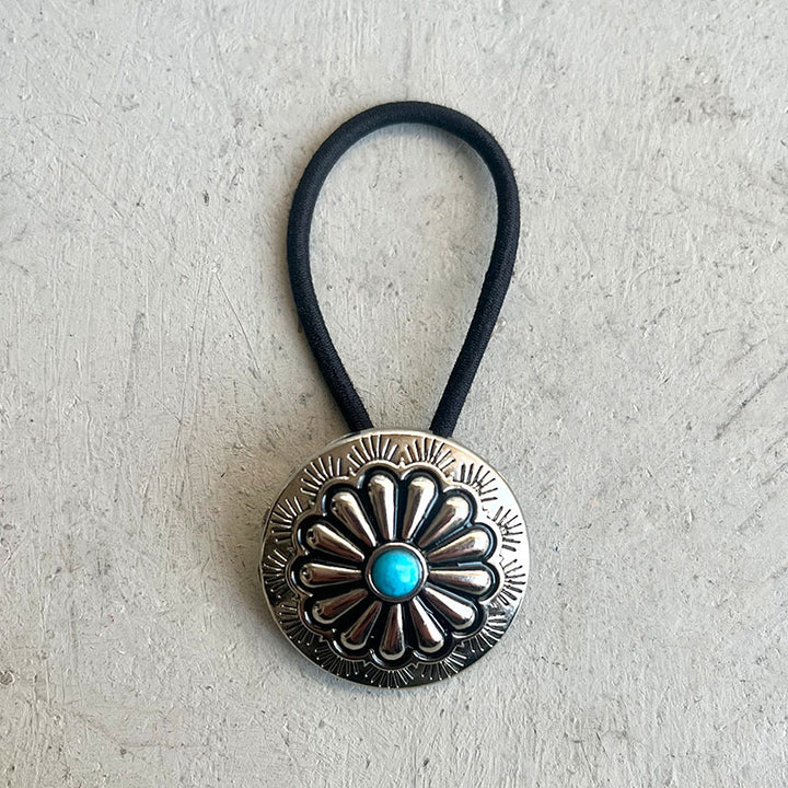 Turquoise Round Shape Hair Rope 