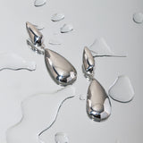 Stainless Steel Dangle Earrings 