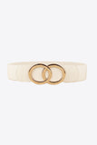 Zinc Alloy Buckle Elastic PU Belt 