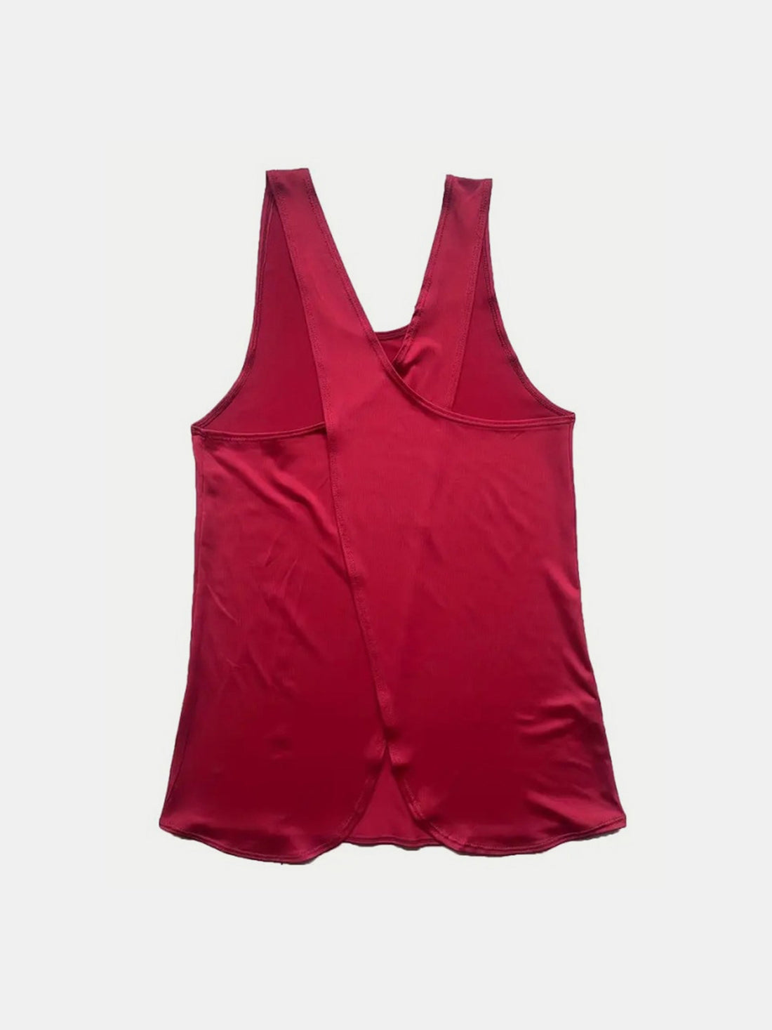 Crisscross Scoop Neck Active Tank 