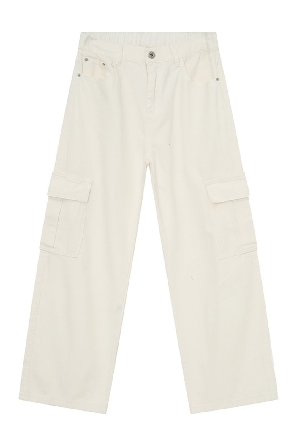 Hight Rise Wide Leg Cargo Pants 
