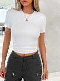 Devine Round Neck Short Sleeve T-Shirt 