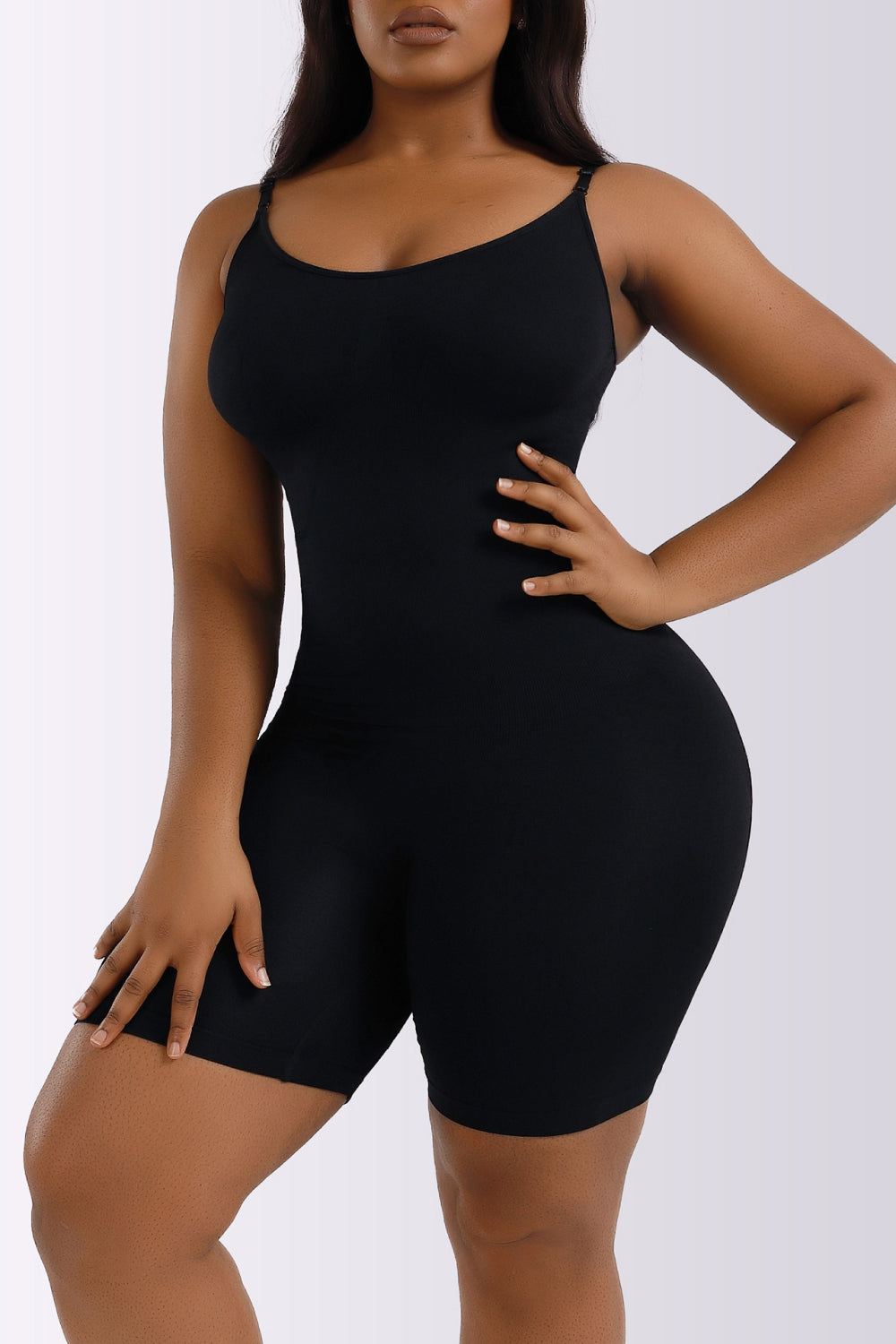 Full Size Spaghetti Strap Shaping Romper Lingerie & Nightwear