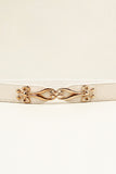 Alloy Buckle Elastic Belt 