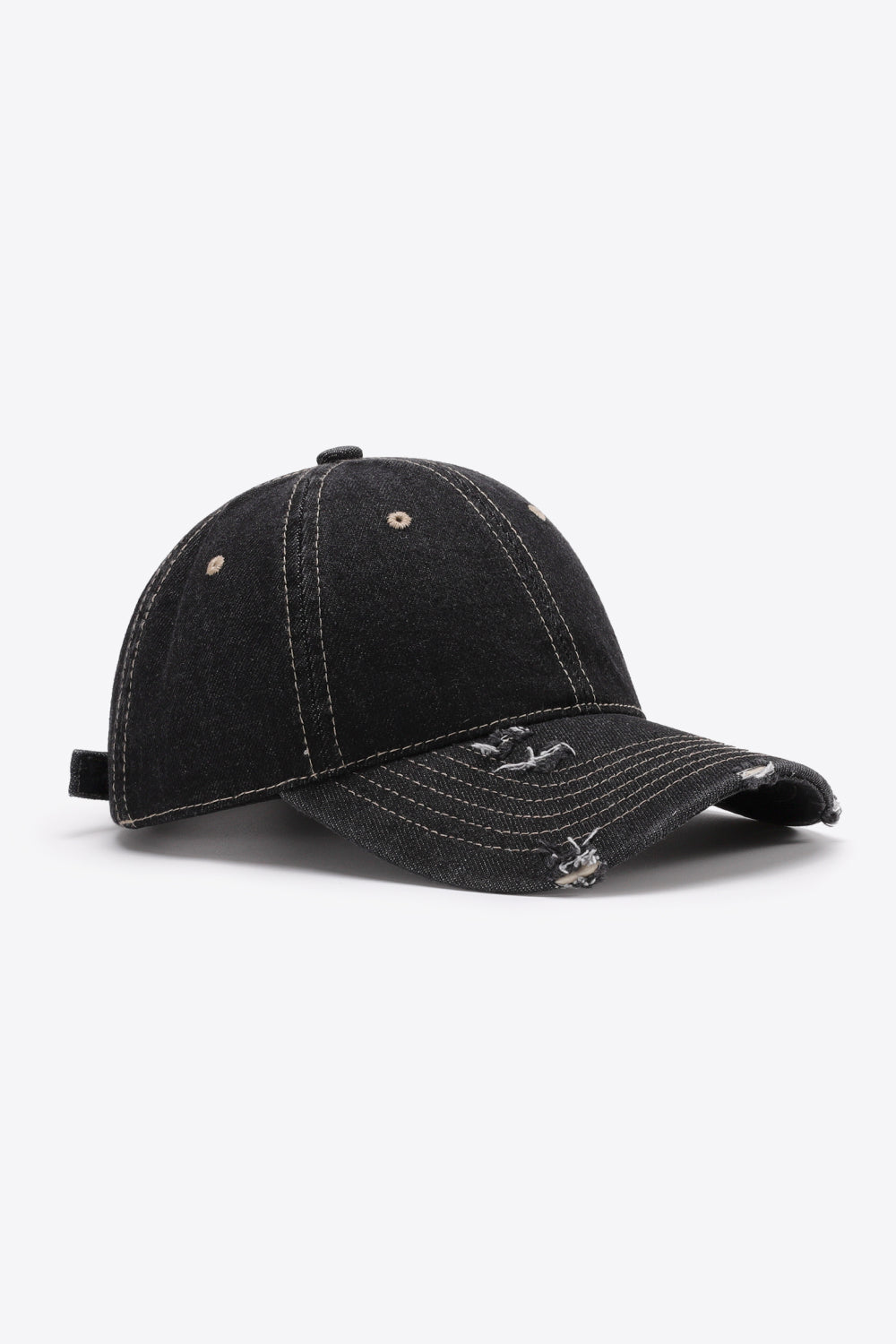 Distressed Adjustable Baseball Cap 