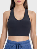 Millennia Scoop Neck Wide Strap Active Tank 