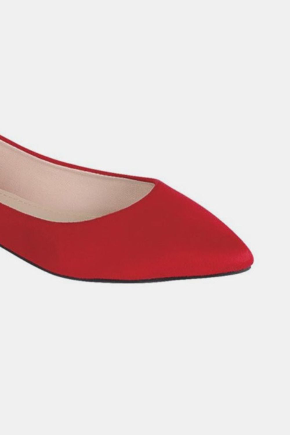 Forever Link Pointy Toe Slip On Flat Loafers 