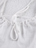 Tie Front Cami and Shorts Lounge Set Lingerie & Nightwear
