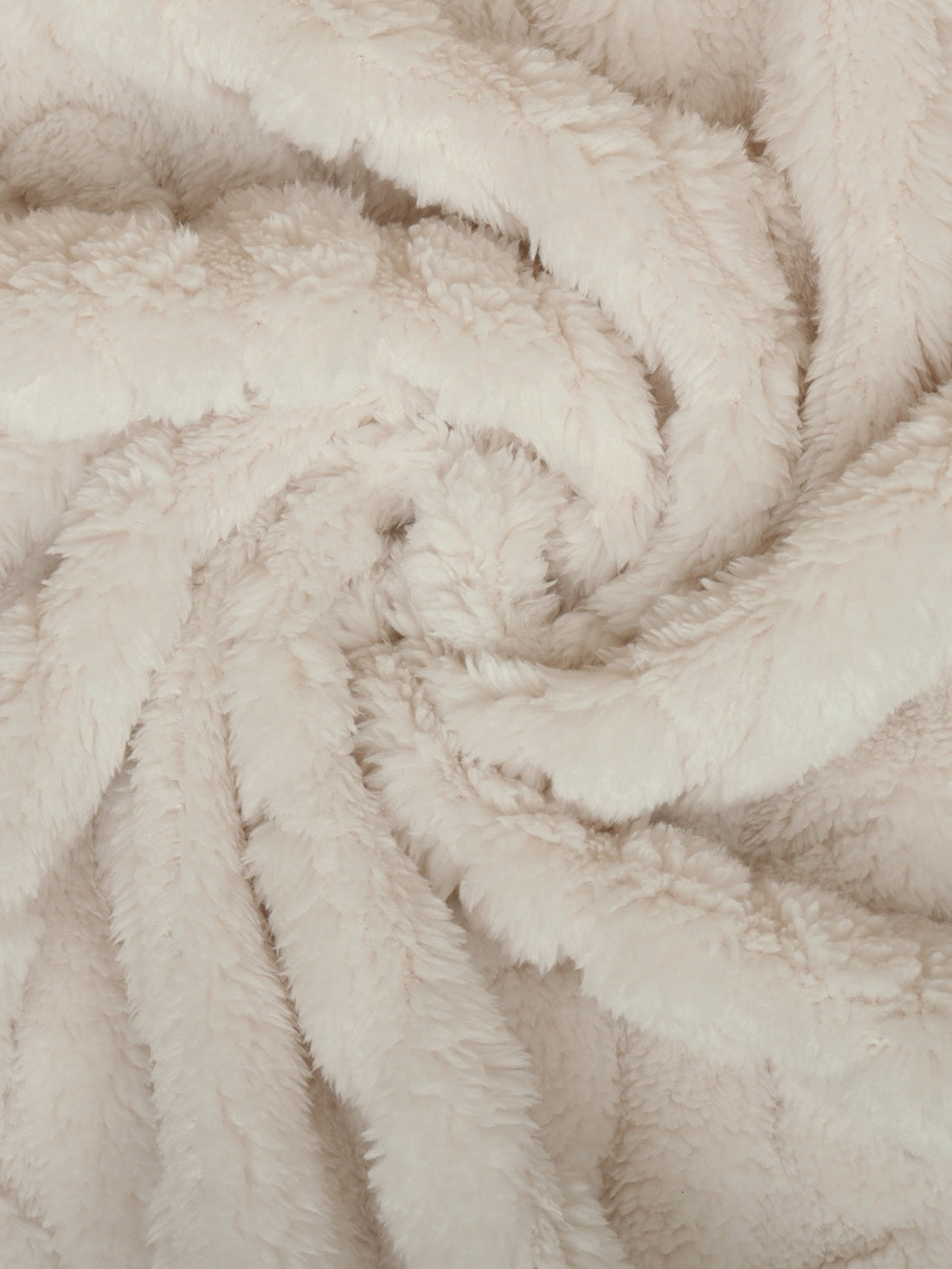 Plus Size Open Front Hooded Plush Coat 