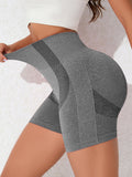 High Waist Active Shorts 