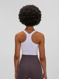 Millennia Scoop Neck Active Tank with Detachable Chest Pads 