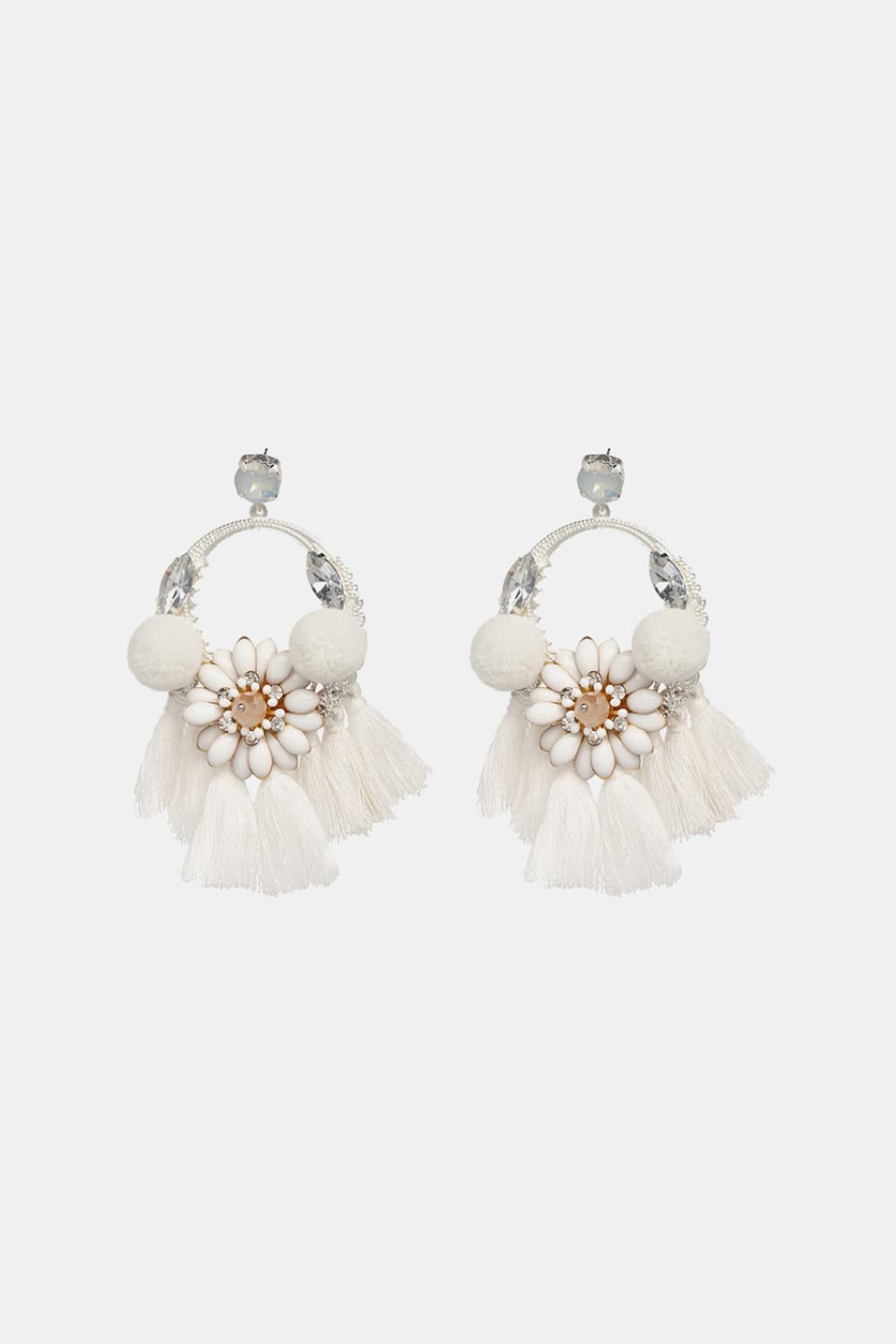 Tassel Detail Dangle Earrings 