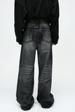 Wide Leg Jeans with Pockets 