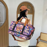 Canvas Printed Travel Bag 