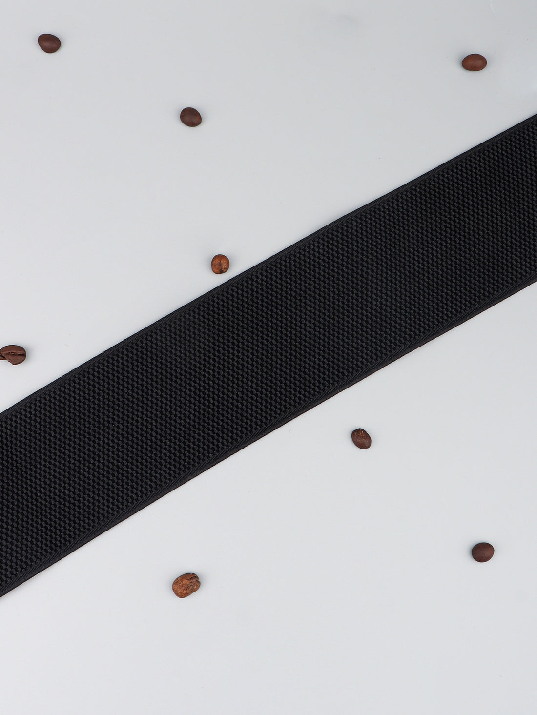 PU Elastic Wide Belt with Alloy Buckle 