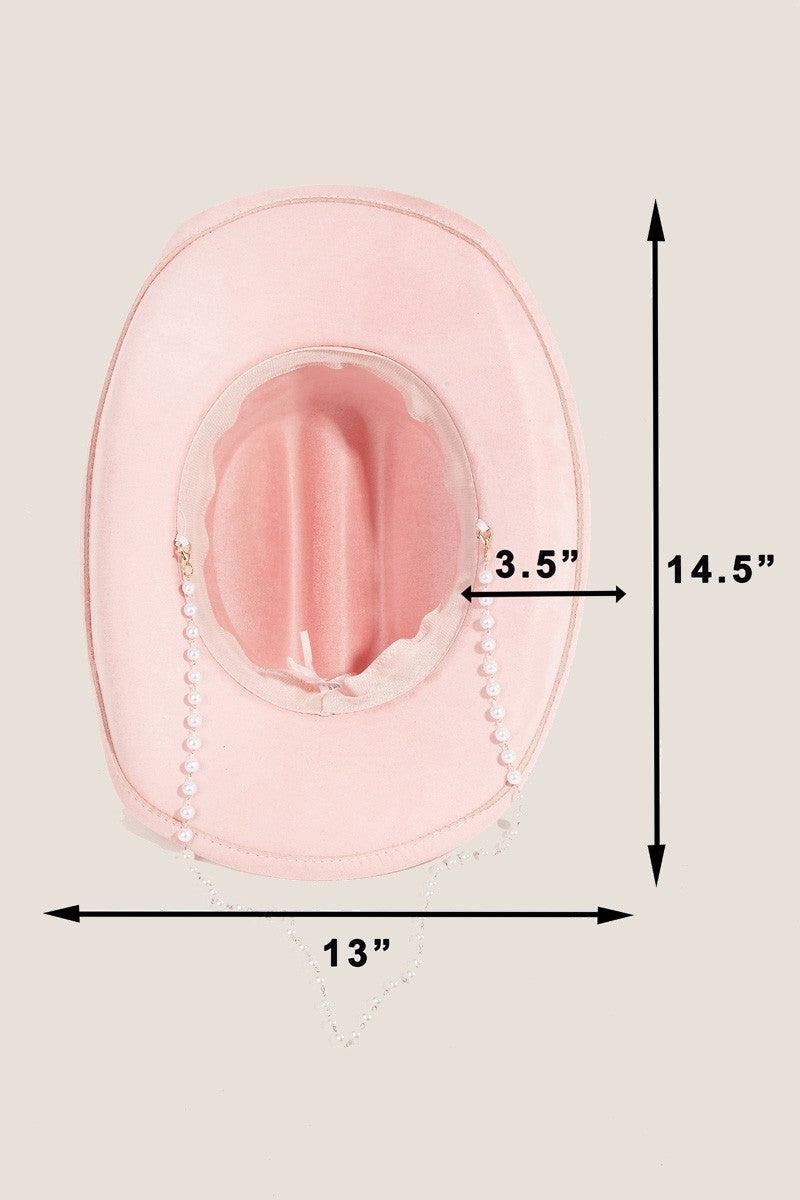 Fame Ornate Band Cowboy Hat 