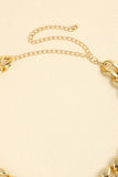 1" Width Acrylic Curb Chain Belt 