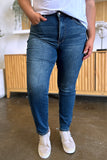 Judy Blue Full Size Tummy Control High Waist Slim Jeans 