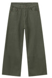 Wide Leg Jeans with Pockets 