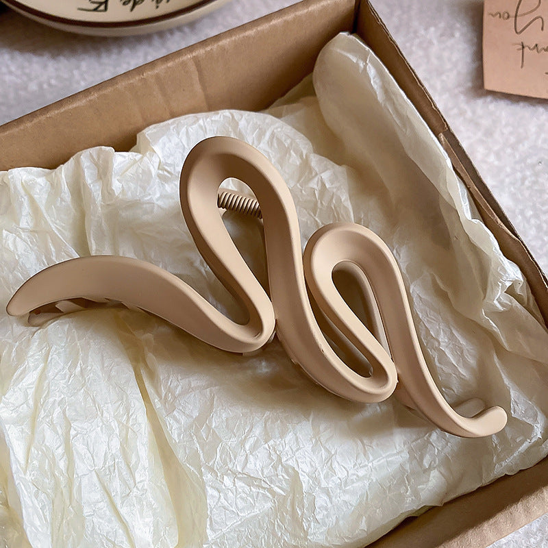 Alloy Acrylic Hair Claw Clip 