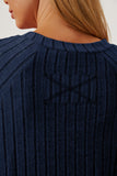 Basic Bae Full Size Ribbed Thumbhole Sleeve T-Shirt 