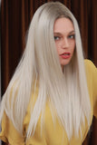 13*2" Lace Front Wigs Synthetic Long Straight 26" Heat Safe 150% Density 