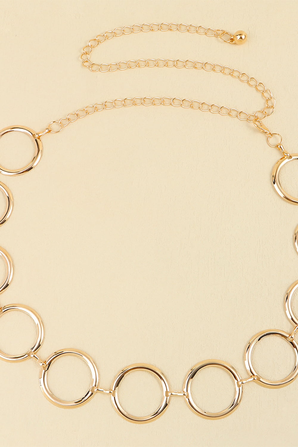 Circle Ring Chain Belt 