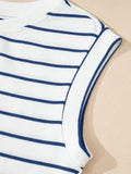 Casual Striped Tank and Wide Leg Pants 2pcs Set Two Piece Dresses