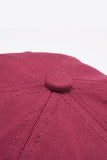 Embroidered Graphic Adjustable Baseball Cap 