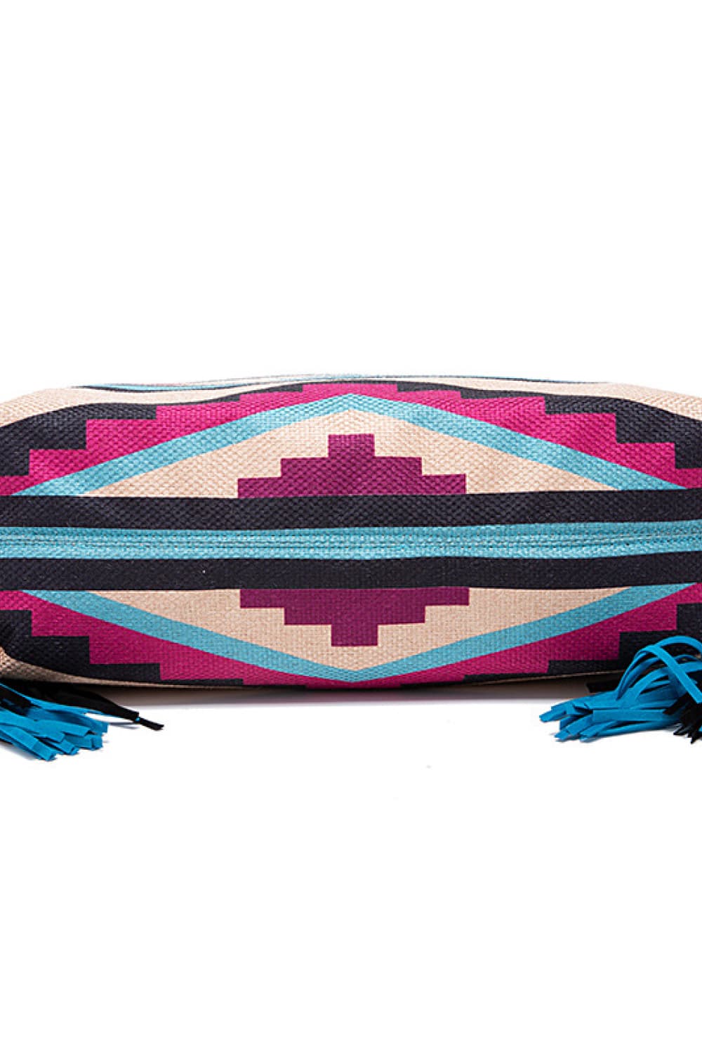 Geometric Canvas Tote Bag 