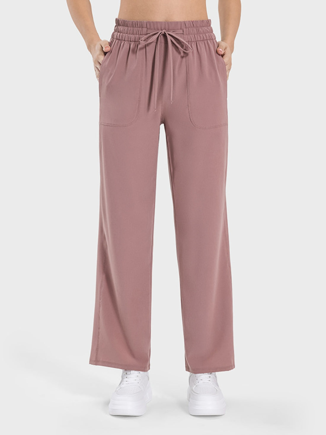 Millennia Drawstring Pocketed Active Pants 