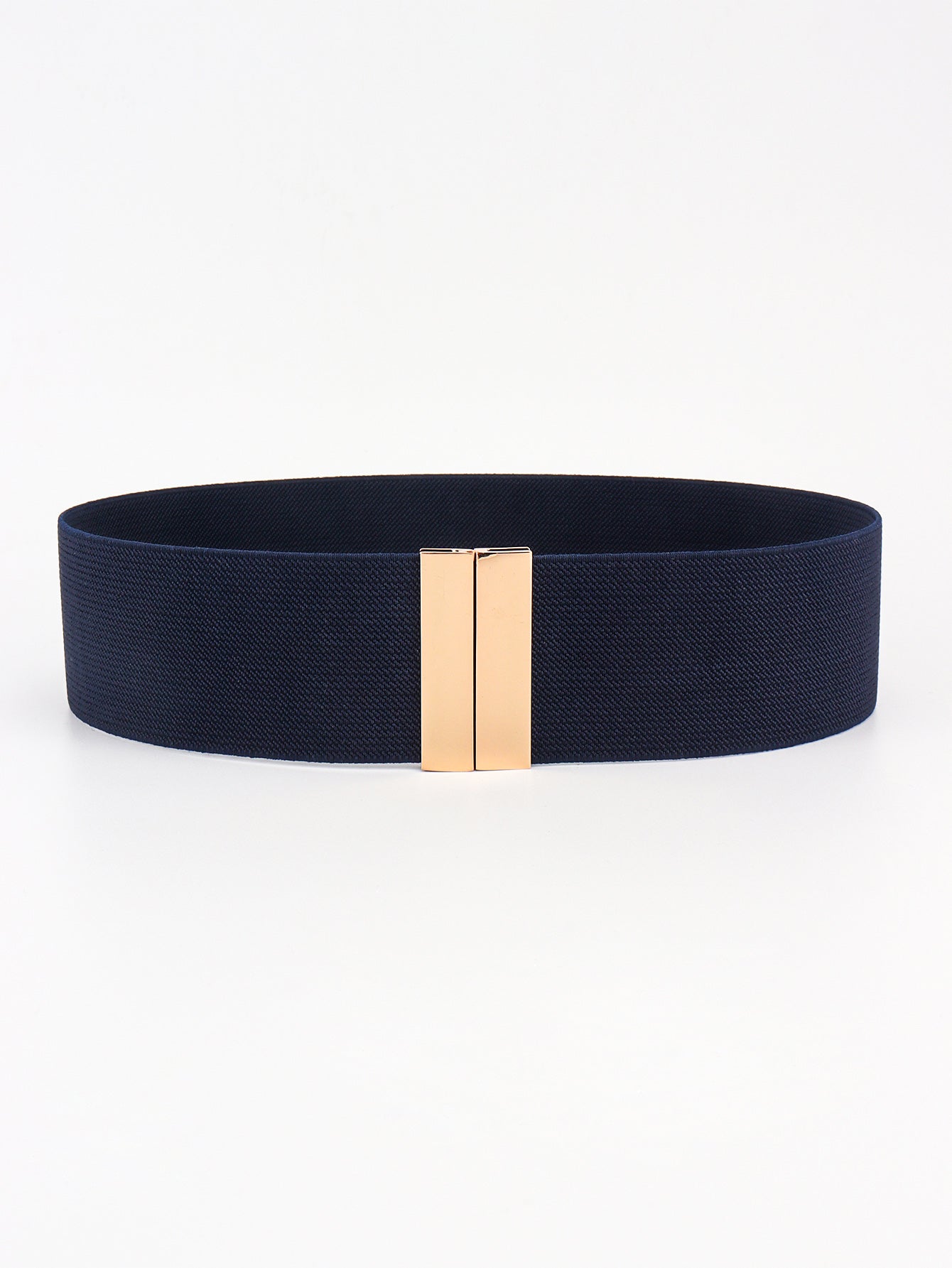 Alloy Buckle Elastic Belt 