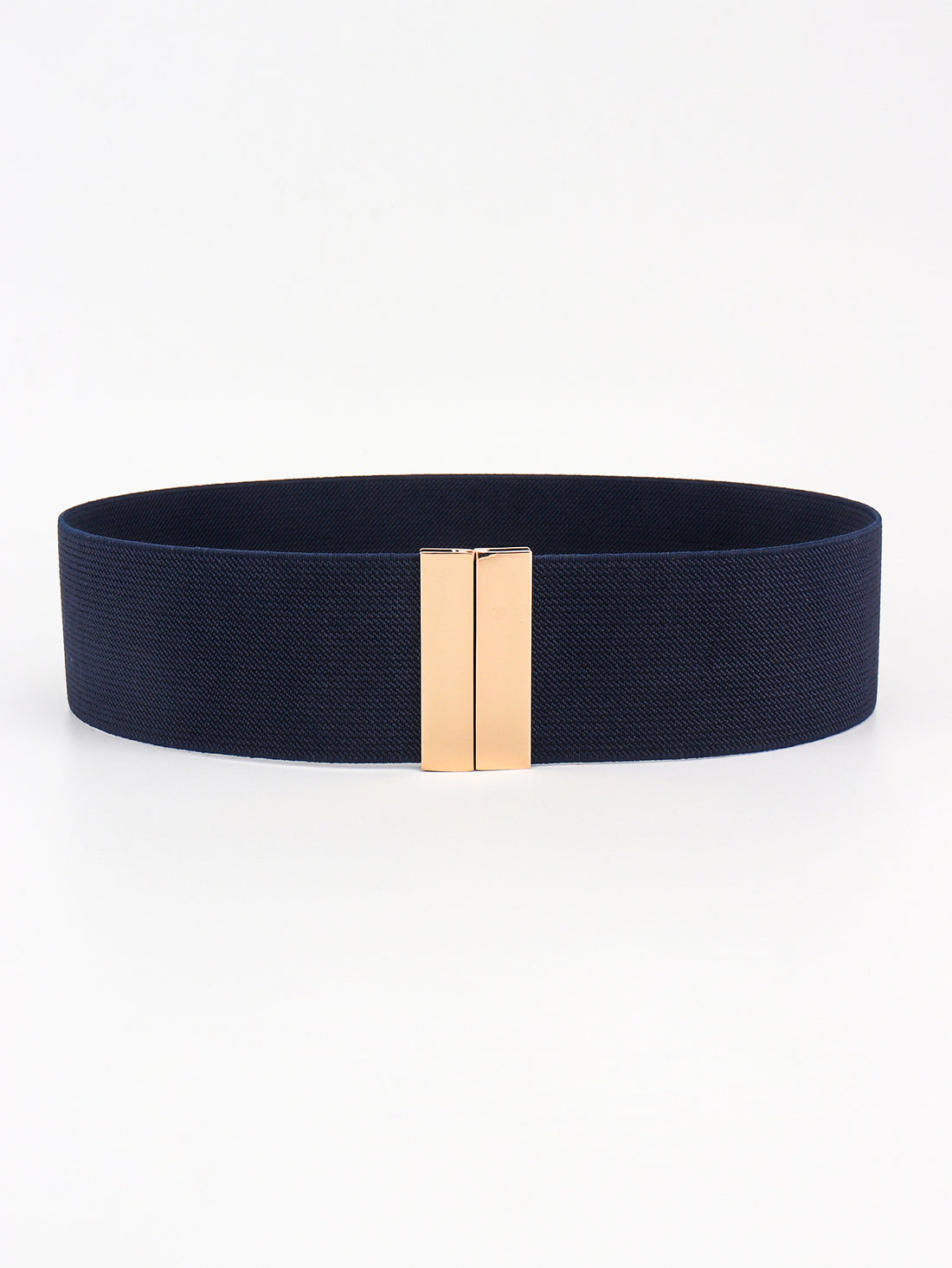 Alloy Buckle Elastic Belt 