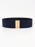 Alloy Buckle Elastic Belt 