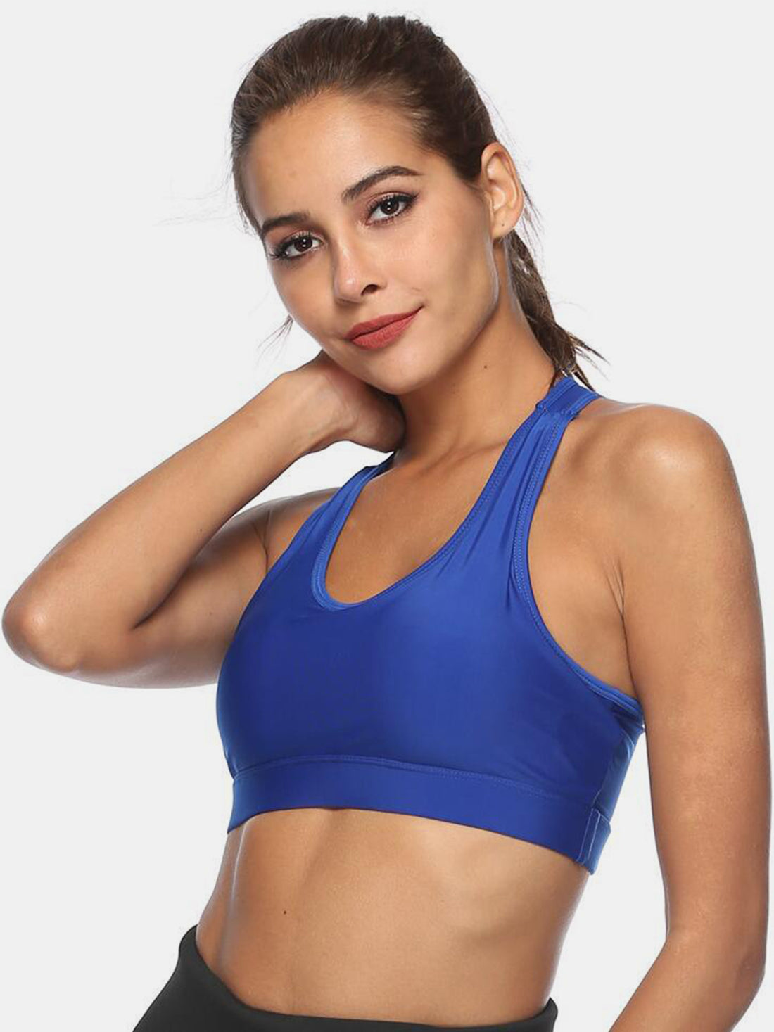 Cutout Scoop Neck Active Tank 