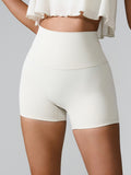 High Waist Active Shorts 