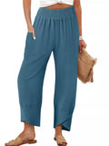 Elastic Waist Pants 