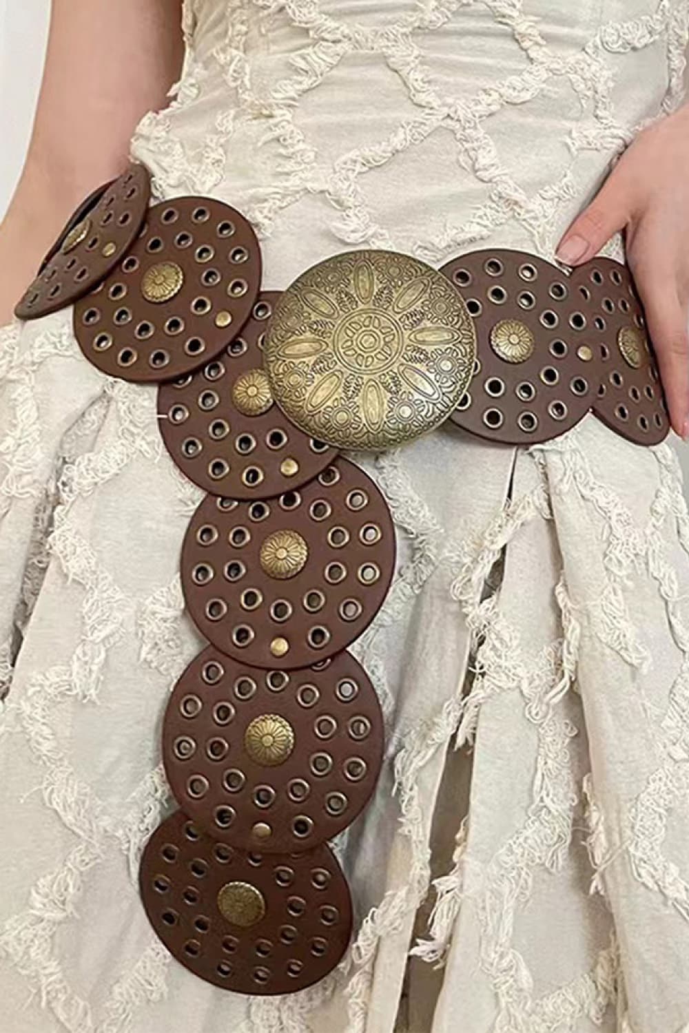 Zinc Alloy PU Disc Belt 