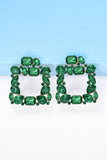 Geometrical Shape Zinc Alloy Dangle Earrings 