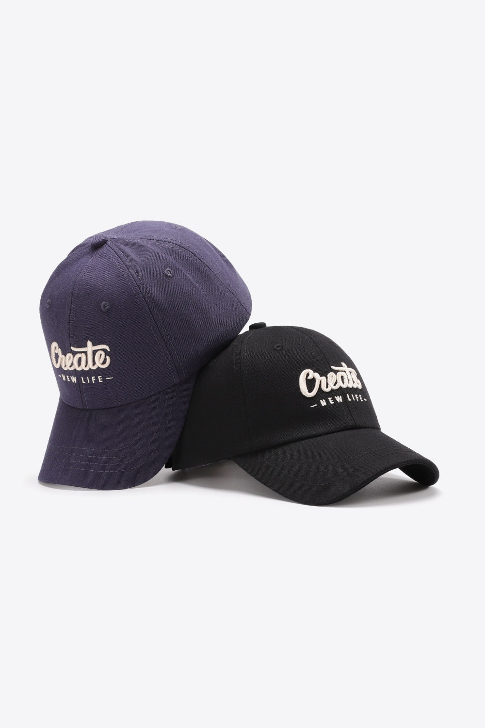 CREATE NEW LIFE Adjustable Cotton Baseball Cap 