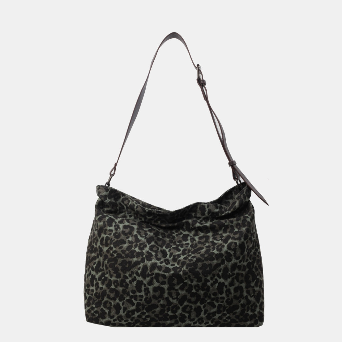 Leopard Adjustable Strap Tote Bag 