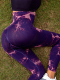 Tie-Dye High Waist Active Leggings Active wear