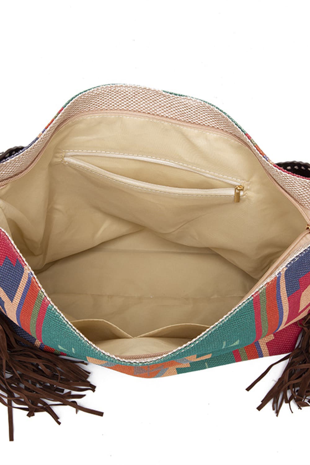 Geometric Canvas Tote Bag 