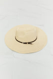 Fame Boho Summer Straw Fedora Hat 