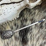 Turquoise Alloy Hairpin 