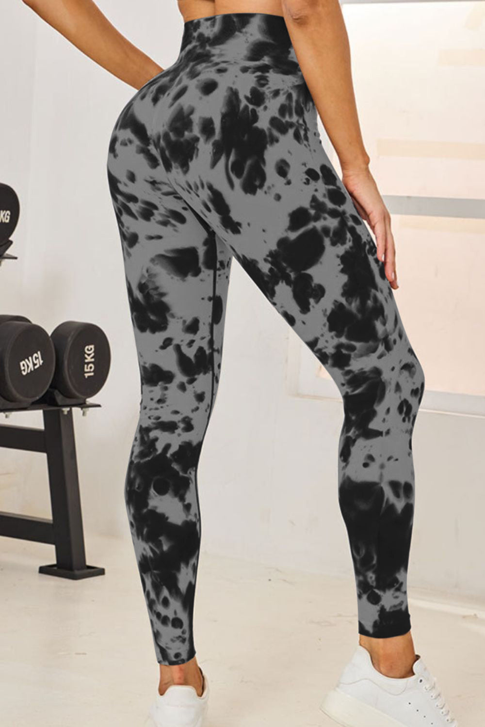 Tie-Dye High Waist Active Leggings 