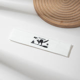 2-Piece Polyester Wide Headband 