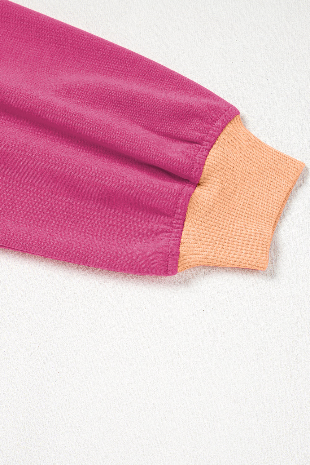 Evergreen Color Contrast Loose Pullover and Lace-up Waist Skort Set Two Piece Sets/Two Piece Dresses