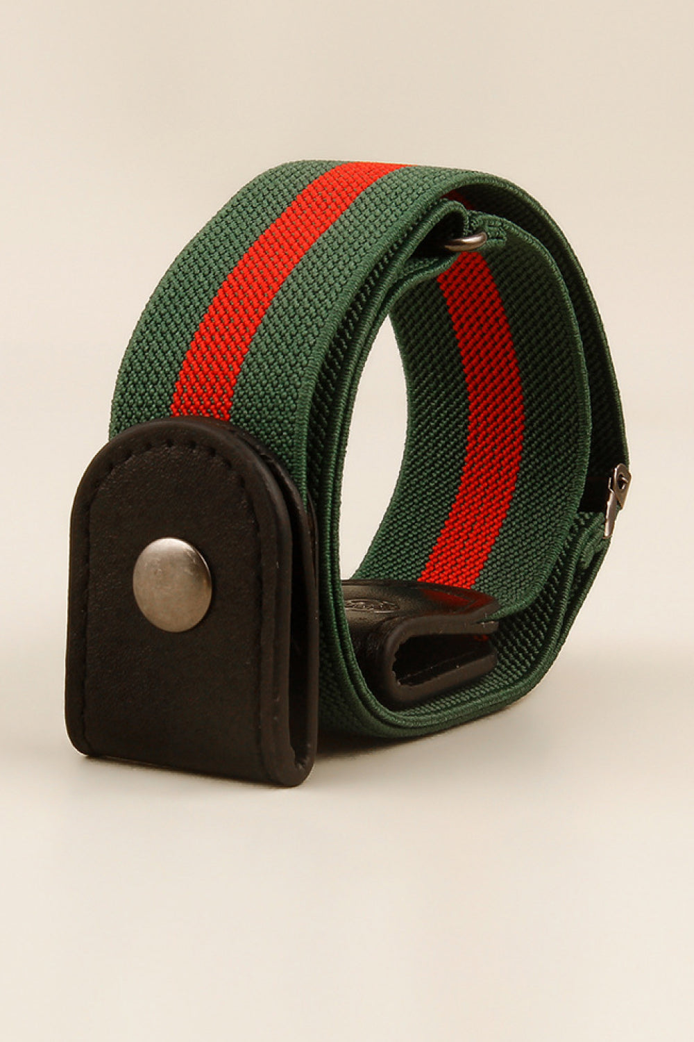 PU Elastic Snap Closure Belt 